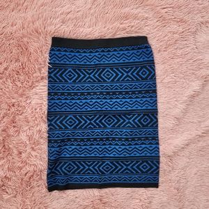 Royal blue pencil skirt